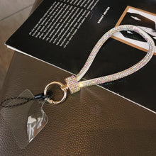 Load image into Gallery viewer, Crystal Phone Wristlet Charm