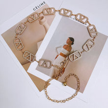 Load image into Gallery viewer, Crystal Gold Accessory