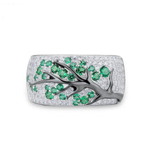 Load image into Gallery viewer, Crystal Silver Ring