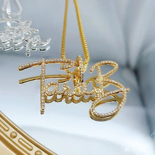 Load image into Gallery viewer, Crystal Personalized Necklace