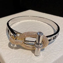 Load image into Gallery viewer, Crystal Gate Openwork Bangle