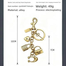 Load image into Gallery viewer, Gold Leather Handbag