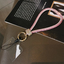 Load image into Gallery viewer, Crystal Phone Wristlet Charm