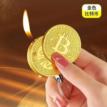 Load image into Gallery viewer, Golden Spark Keyring Lighter
