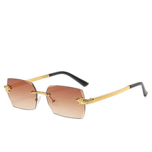 Load image into Gallery viewer, Color Fade Rectangle Sunglasses