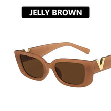 Load image into Gallery viewer, Retro Noir Rectangle Sunglasses