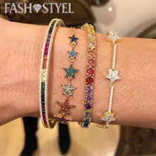 Load image into Gallery viewer, Crystal Silver Bracelet