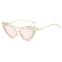Load image into Gallery viewer, Fashion Metal Cat Eye Glasses UV400