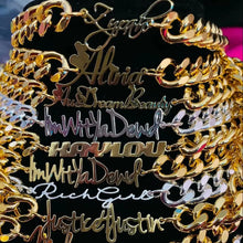 Load image into Gallery viewer, Gold Personalized Necklace
