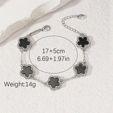 Load image into Gallery viewer, Bloom Color CZ Chain Bracelet