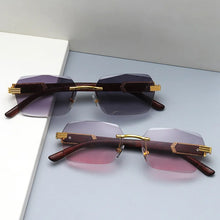 Load image into Gallery viewer, Gradient Rimless Square Sunglasses
