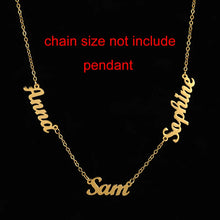 Load image into Gallery viewer, Gold Personalized Necklace