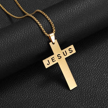 Load image into Gallery viewer, Crossfire Crystal Pendant Necklace