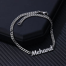 Load image into Gallery viewer, Personalized Cuban Chain Anklet