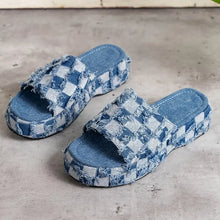 Load image into Gallery viewer, Denim Rome Flip Flop