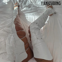 Load image into Gallery viewer, Strappy Leather Boots