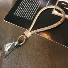 Load image into Gallery viewer, Crystal Phone Wristlet Charm
