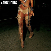 Load image into Gallery viewer, Strappy Leather Boots