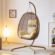 Load image into Gallery viewer, Wicker Loveseat Removable Cushions
