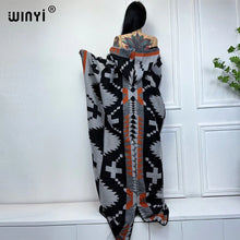 Load image into Gallery viewer, Hooded Luxe Poncho Coat Dress