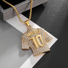 Load image into Gallery viewer, Crossfire Crystal Pendant Necklace