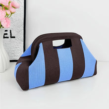 Load image into Gallery viewer, Woven Striped Makeup Bag