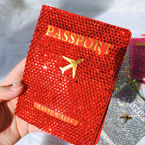 Bling Passport Holder/Luggage Tag