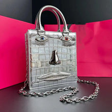 Load image into Gallery viewer, Art Girl Statement Bag