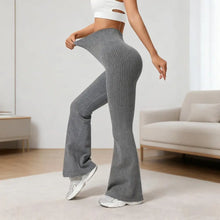 Load image into Gallery viewer, Seamless High-Waisted Flare Pants