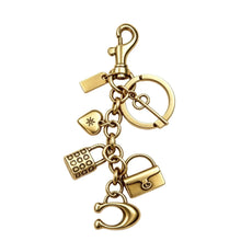 Load image into Gallery viewer, Gold Leather Handbag
