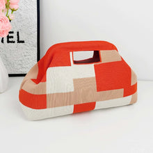 Load image into Gallery viewer, Woven Striped Makeup Bag