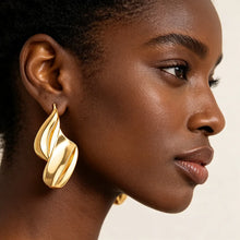 Load image into Gallery viewer, Gilded Vine Earring &amp; Ring Set