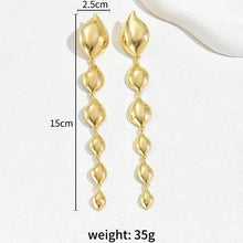 Load image into Gallery viewer, Cascade Drop Statement Earrings
