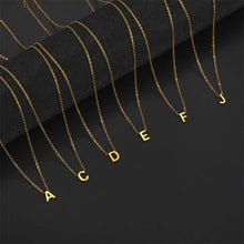 Load image into Gallery viewer, Classic Initial Chain Necklace