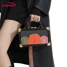 Load image into Gallery viewer, Genuine Leather Box Bag