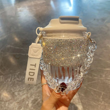 Load image into Gallery viewer, Luxury Diamonds Chain  Water Bottle