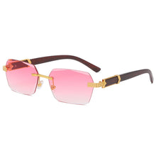 Load image into Gallery viewer, Gradient Rimless Square Sunglasses