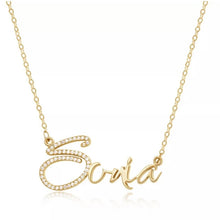 Load image into Gallery viewer, Crystal Personalized Necklace