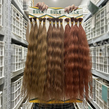 Load image into Gallery viewer, Boho Curly Crochet Braiding Hair