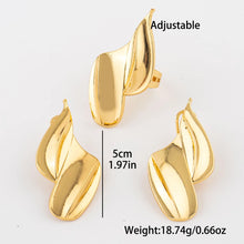 Load image into Gallery viewer, Gilded Vine Earring &amp; Ring Set