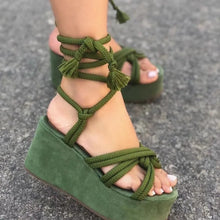 Load image into Gallery viewer, Resort Ready Rope Wedges