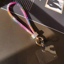 Load image into Gallery viewer, Crystal Phone Wristlet Charm