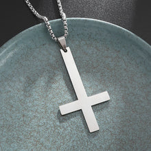 Load image into Gallery viewer, Crossfire Crystal Pendant Necklace