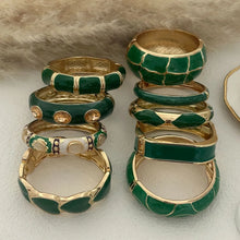 Load image into Gallery viewer, Verdant Muse Statement Bangle