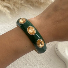 Load image into Gallery viewer, Verdant Muse Statement Bangle