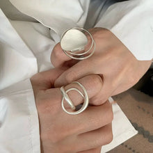 Load image into Gallery viewer, Orbit Loop Sculptural Ring