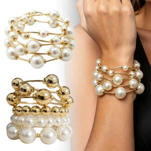 Load image into Gallery viewer, Gilded Glow Statement Bracelet