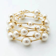 Load image into Gallery viewer, Gilded Glow Statement Bracelet
