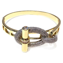 Load image into Gallery viewer, Crystal Gate Openwork Bangle