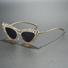 Load image into Gallery viewer, Fashion Metal Cat Eye Glasses UV400